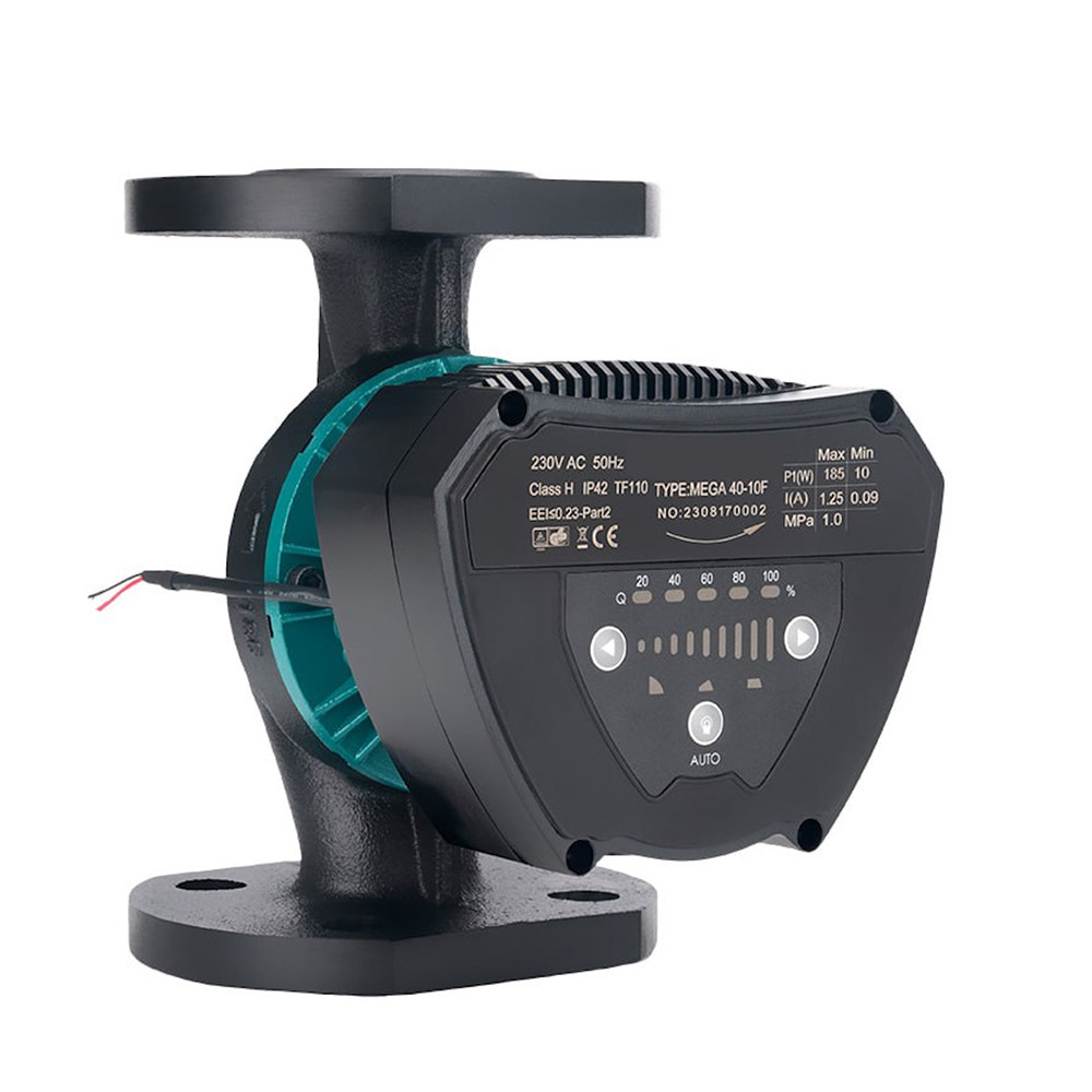 Насос циркуляційний енергозберігаючий фланц 8-130Вт Hmax 8м Qmax 133л/хв DN40 220мм + зворотний флан AQUATICA (774084)