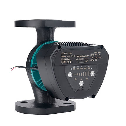 Насос циркуляційний енергозберігаючий фланц 8-130Вт Hmax 8м Qmax 133л/хв DN40 220мм + зворотний флан AQUATICA (774084), фото 1