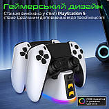 Зарядна станція Vertux для Sony PlayStation Duodock-PS5 White (duodock-ps5) ( white ) DS, фото 4