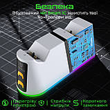 Зарядна станція Vertux для Sony PlayStation Duodock-PS5 White (duodock-ps5) ( white ) DS, фото 5