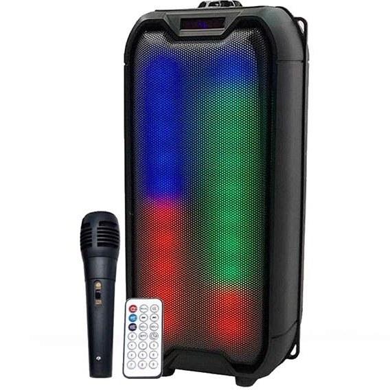 Портативна колонка Sing-e ZQS 4235 16Вт з Bluetooth, RGB підсвіткою, мікрофоном і акумулятором 3000 мА·г