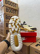 Чоловічі кросівки Travis Scott Nike Air Max 270 Yellow Найк Аір Макс 270 Тревіс Скотт жовті замша нубук демісезонтекстиль нубук, фото 5