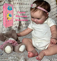 Кукла реборн силиконовая 50см водонепроницаемая Reborn можно купать реалистичные куклы