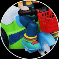 Іграшка хлопчик на велосипеді - музична, світлова, їде, батарейки 3115-1, фото 4