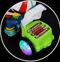 Іграшка хлопчик на велосипеді - музична, світлова, їде, батарейки 3115-1, фото 5