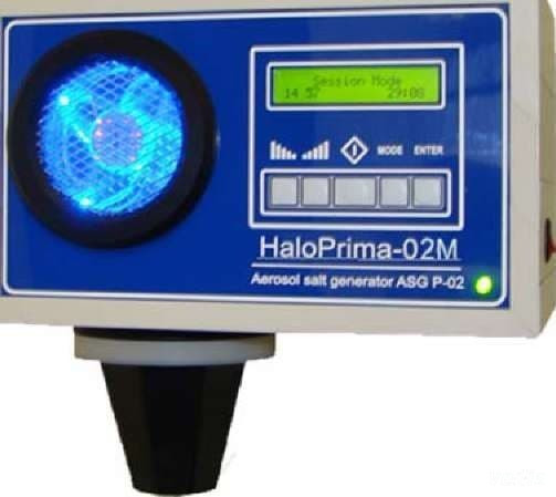 Обладнання для сухої сольової аерозольтерапії Halomed HaloPrima-02, фото 1