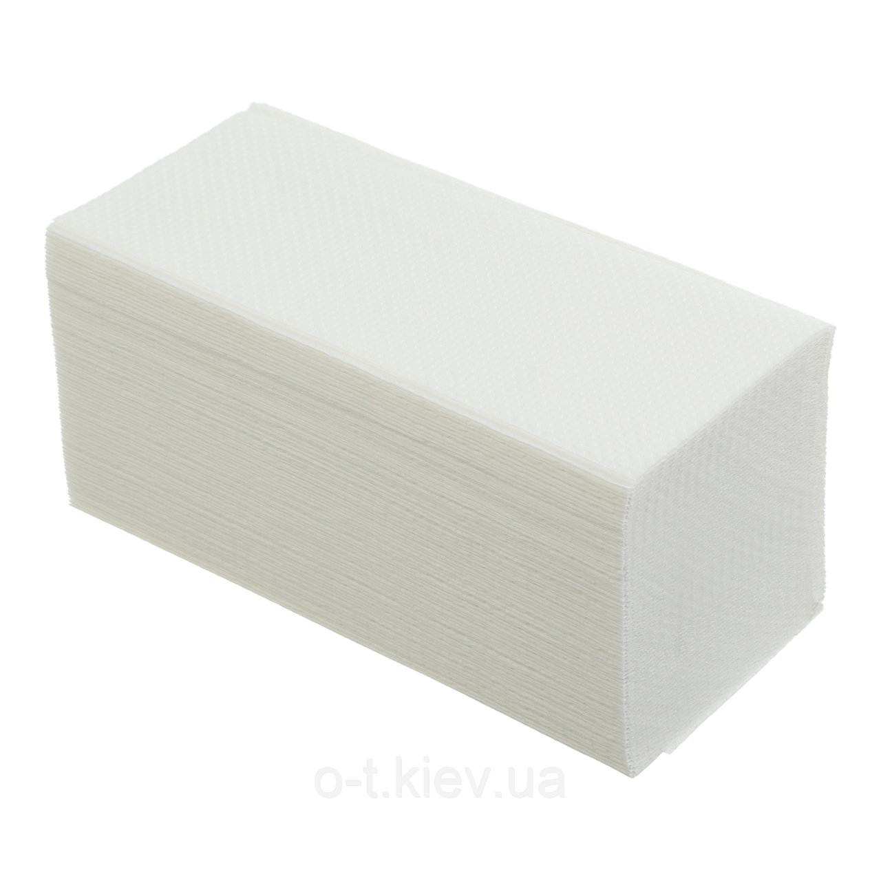 Рушники паперові целюлозні V-подібні, 150 листів, 2-х шар., білий PAPERO RV023