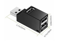 Портативный USB HUB 2.0 на 3 порта