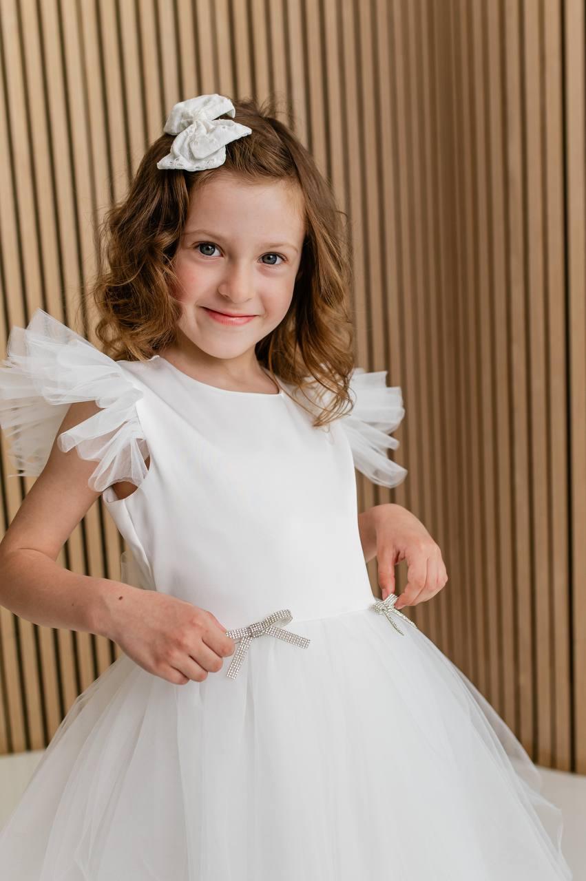 Сукня ошатна для дівчинки, атлас Алісія, 116-134р.