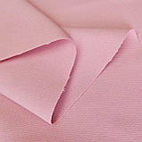 Костюмна крепова бістрейчова Барбі пудрова однотон, фото 5