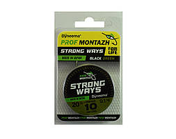 Повідцевий матеріал Проф-монтаж Strong Ways 10 м. (9.1 кг.) зелений