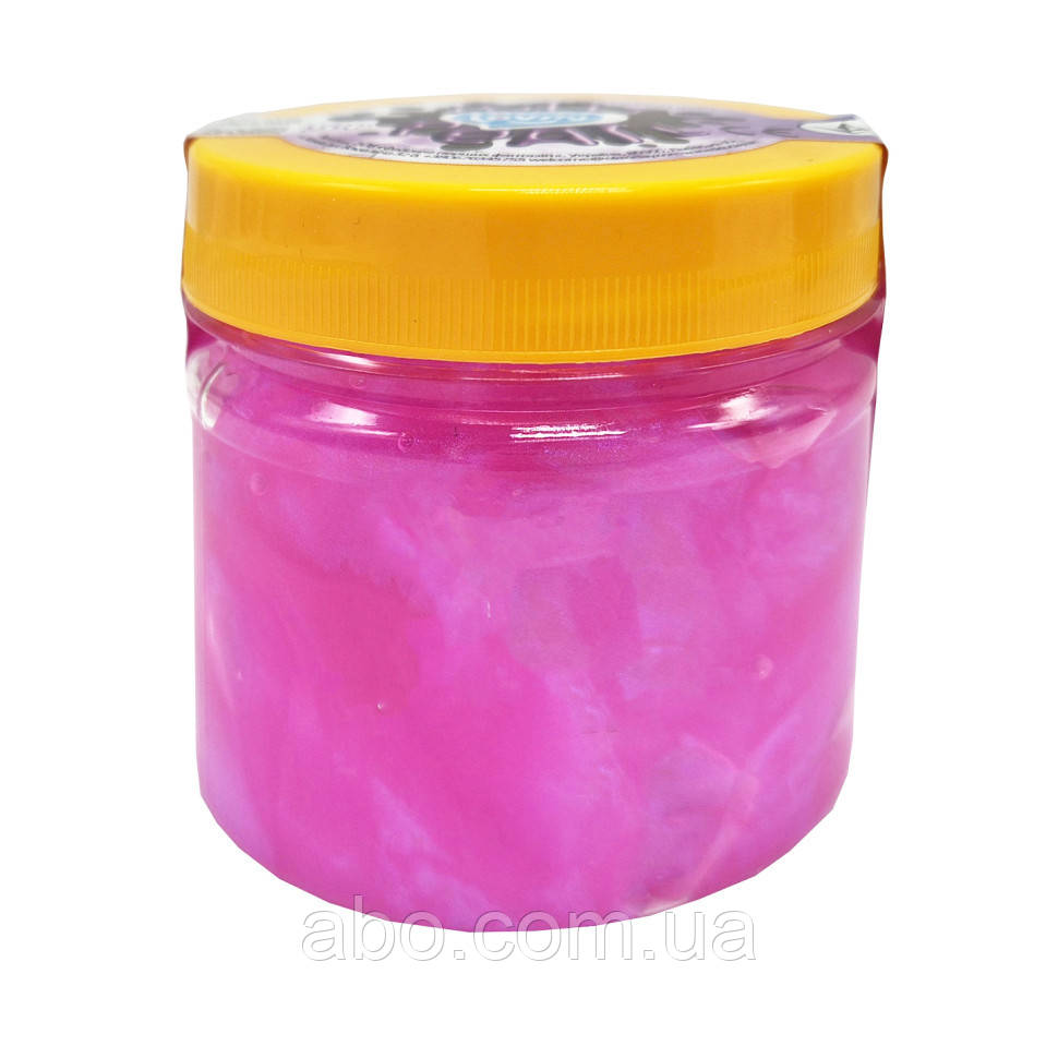 Дитячий антистрес-слайм Putty Pearl 80172 у банці 210 мл Рожевий, фото 1