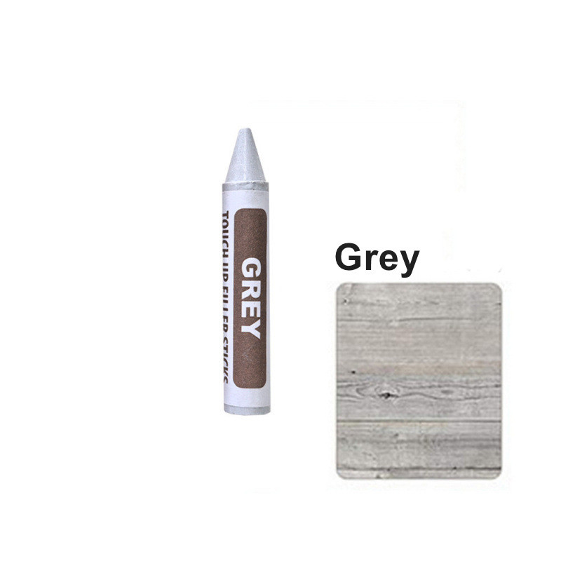 Восковий олівець для реставрації меблів Touch Up Filler Sticks Grey, фото 1