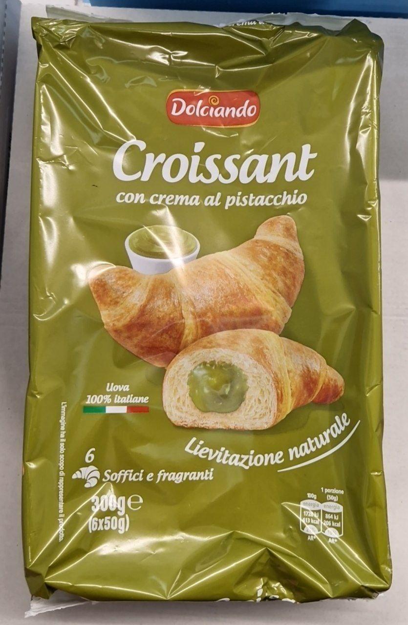 Італійські круасани Dolciando  300 г. Фісташки, фото 1