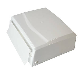 Пластиковий диспенсер для серветок на 200 штук, білий, пластик