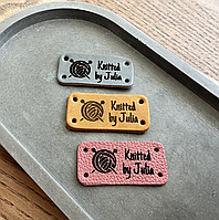 Бірка шкіряна 40х20 мм