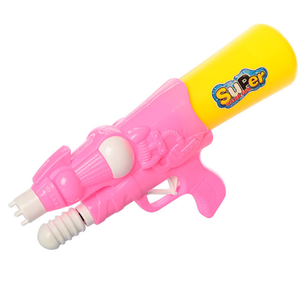 Дитячий водяний автомат M 5608(Pink) помпа, розмір середній, 28 см, фото 1