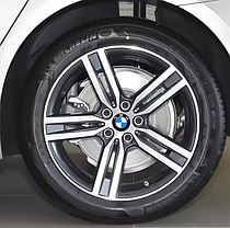 Комплект ковпачків (заглушок) в литі диски BMW (БМВ) 68 мм Класик (36 13 6 783 536) - комплект 4 штуки, фото 6