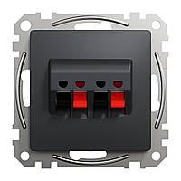 SEDNA DESIGN Розетка аудіо чорна