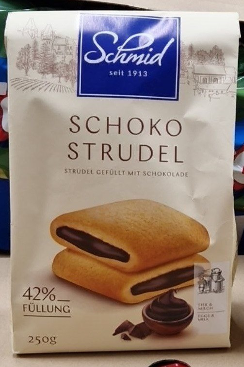 Печиво з начинкою Shmid Schoco Strudel 250 г., фото 1