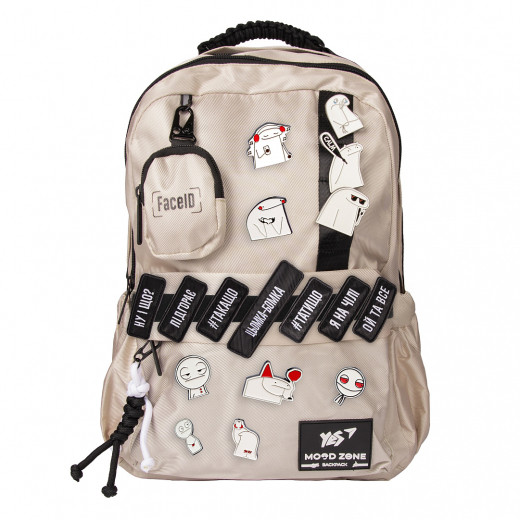 Рюкзак шкільний YES 559633/T-51 Emotions Ivory