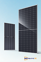 Монокристалічна сонячна панель JA SOLAR JAM72D40-590/MB, 590Вт, Bifacial,N-type (двостороння), фото 4