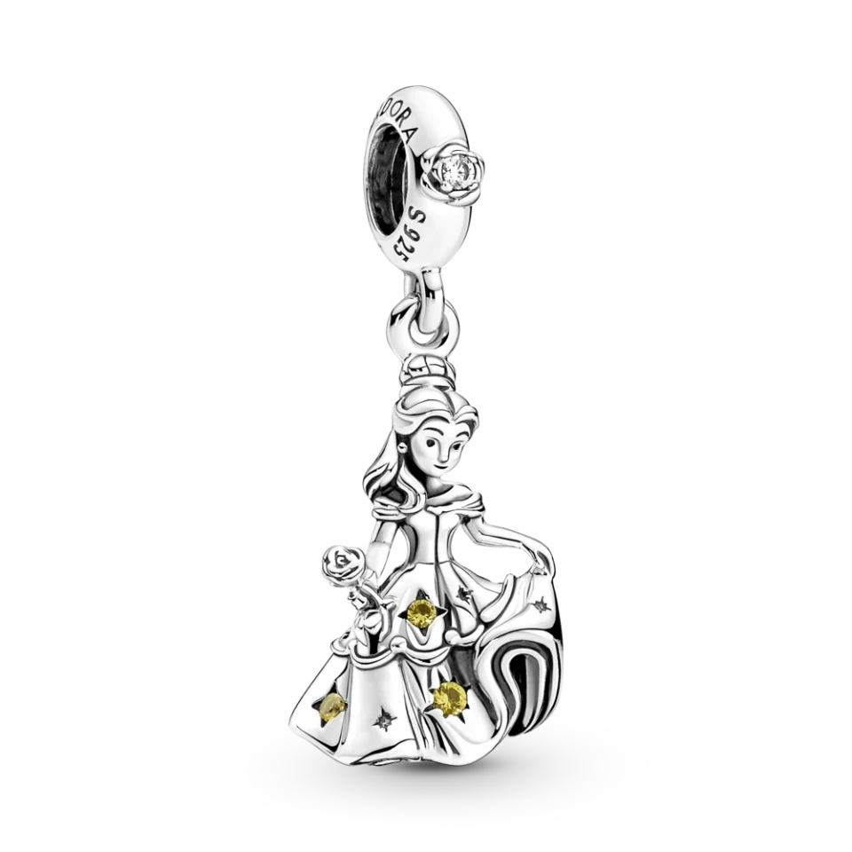 Срібна намистина Pandora «Танцююча Белль» 790014C01