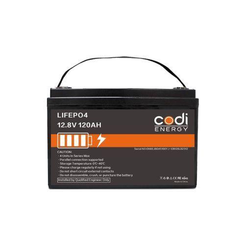 Акумулятор Codi Energy 120Ah 12.8V 1.4kW Літій-залізо-фосфатний (LiFePO4)