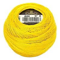 Нитка DMC Pearl Cotton 444 (10х80 м), 100% бавовна