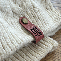 Бірка шкіряна 85х15 мм