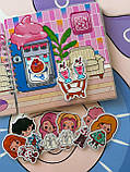 Альбом на липучках Toca Boca Рожевий салон краси, фото 3