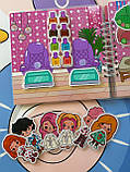 Альбом на липучках Toca Boca Рожевий салон краси, фото 4