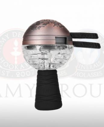 Комплект чаша+калауд Amy Deluxe Glassi 004 Globe Set BRONZE