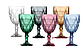 Набір келихів для вина "Палаццо колір мікс" 340 мл 6 шт Helios 6248, фото 2
