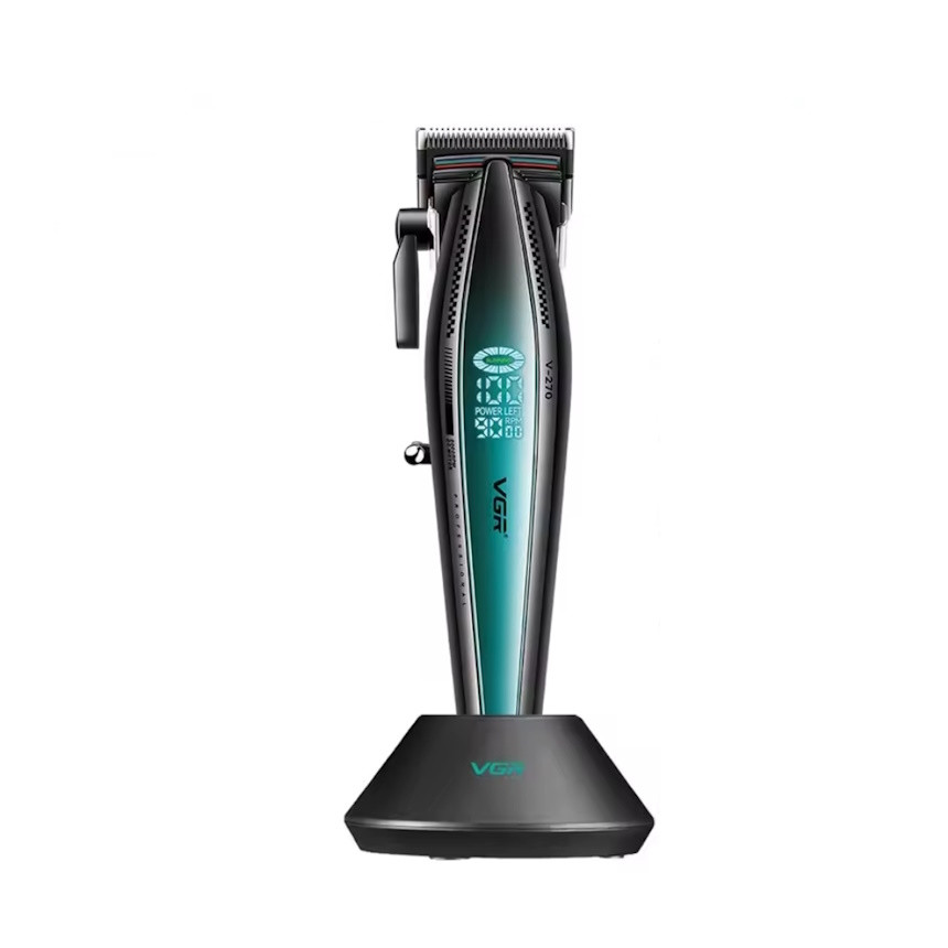 Професійна машинка для стрижки VGR Professional Green (V-270-GN), фото 1