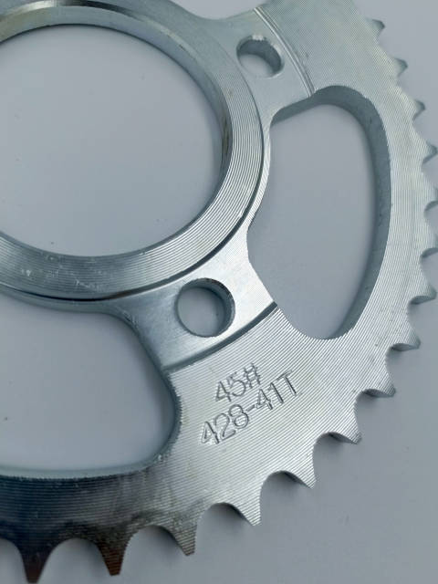 Звезда задняя на мотоцикл квадроцикл - 428H-41T - d=58mm