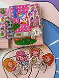 Міні альбом на липучках Toca Boca Рожевий салон краси, фото 7