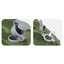 Надувний килимок Naturehike CNH22DZ018, 183х64х7см, Green, фото 4
