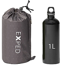 Надувний килим (183х52х9 см) Exped Ultra 7R M Mummy, greygoose, фото 4
