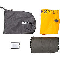 Надувний килим (183х52х9 см) Exped Ultra 7R M Mummy, greygoose, фото 5