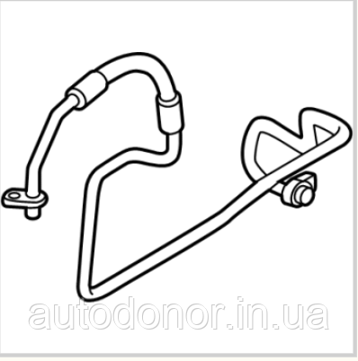 Трубка кондиціонера HIGH B №1 Nissan Ariya (22-) 92442-5MP4A, фото 3