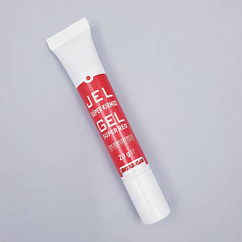 Гелевий барвник Sekersugar Super red/Насичений червоний 20 г