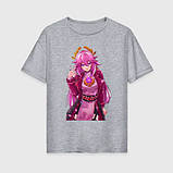 Футболка унісекс аніме "Genshin Impact" Яе Міко 2, фото 5