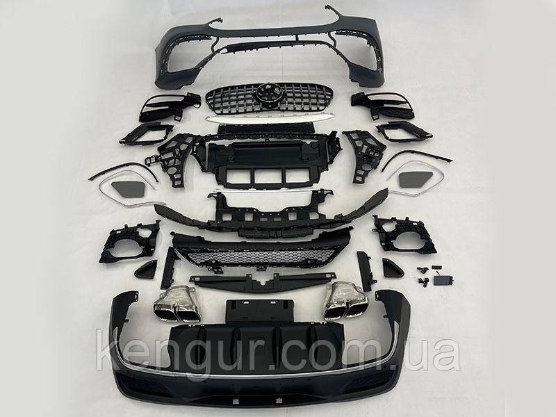Обвіс на Mercedes GLE-class Coupe C167 2019-2023, стиль GLE63 AMG
