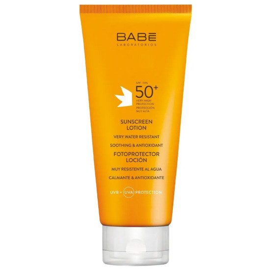 Сонцезахисний лосьйон Babe Suncreen Lotion SPF 50+, 200 мл, фото 1