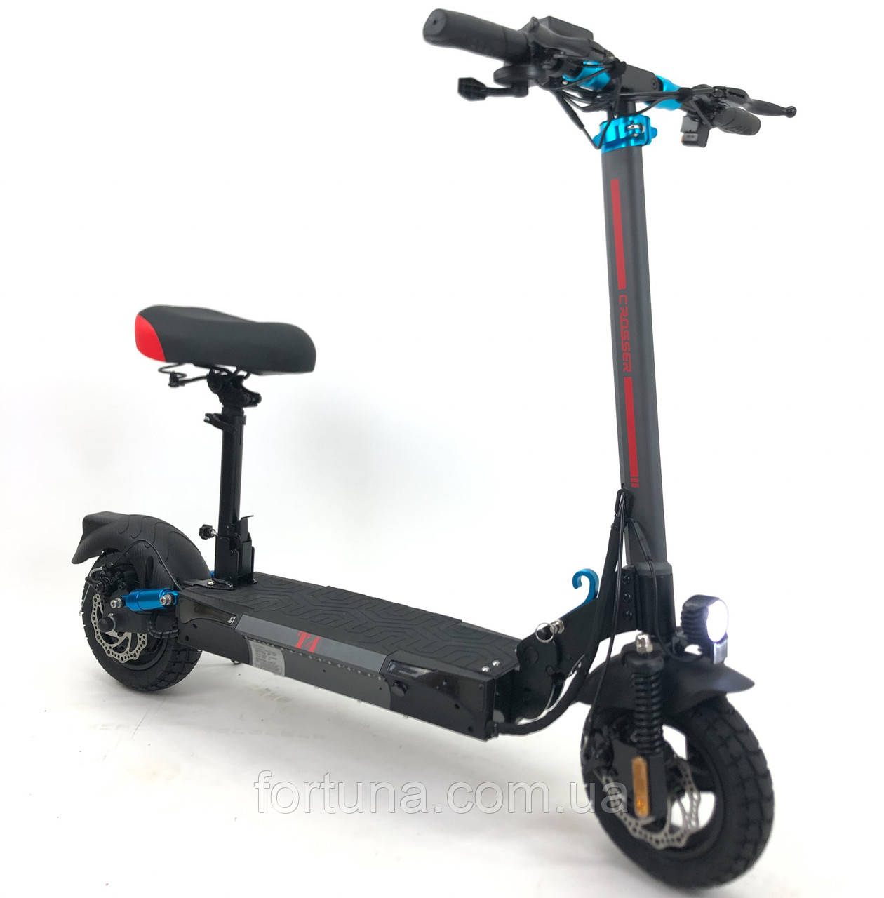 Електросамокат Crosser T4 New з сидінням 1500W 48V 21Ah