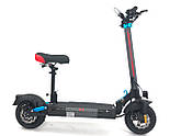 Електросамокат Crosser T4 New з сидінням 1500W 48V 21Ah, фото 9