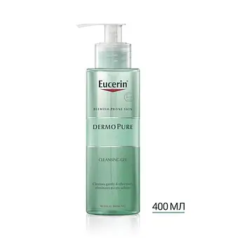 Гель для вмивання Eucerin 88982 DermoPurifyer очищуючий для проблемної шкіри, 400 мл