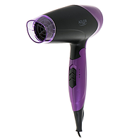 Фен дорожній складний для укладання та сушіння волосся 1400-1600 Вт Adler Фен зі складною ручкою для подорожей