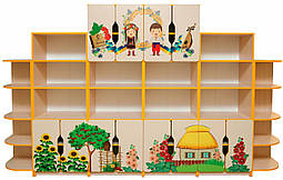 Стінка "Українські традиції" 3220х410х1885 мм.